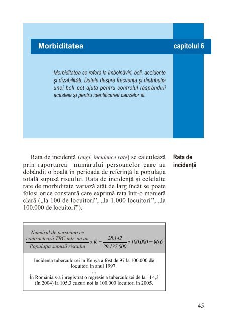 Populaţia. Definiţii şi indicatori - Departamentul de Geografie