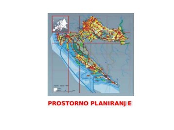 prostorno planiranje i zaštita okoliša - skripta