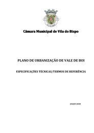 Plano de Urbanização de Vale de Boi - Câmara Municipal de Vila ...