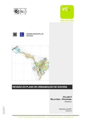 REVISÃO DO PLANO DE URBANIZAÇÃO DE GOUVEIA