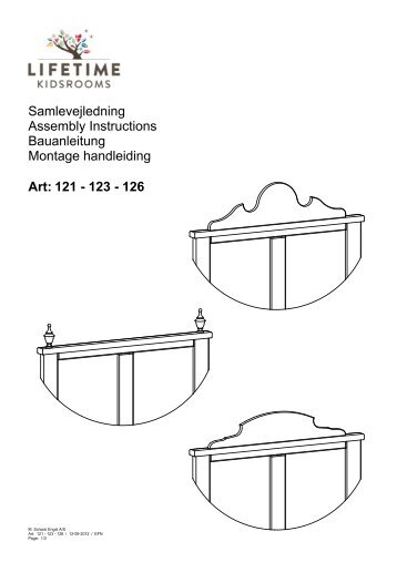 121 - 123 - 126 Art: Samlevejledning Assembly ... - Wallenfels