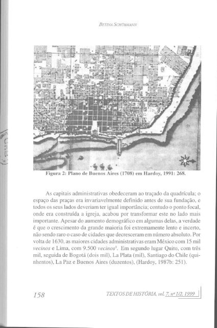 Urbanização colonial na América Latina - Universidade de Brasília