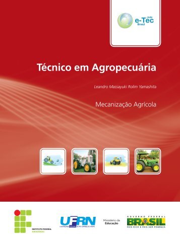 Mecanização Agrícola - Rede e-Tec Brasil - Ministério da Educação