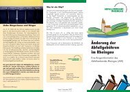 Änderung der Abfallgebühren im Rheingau - Walluf