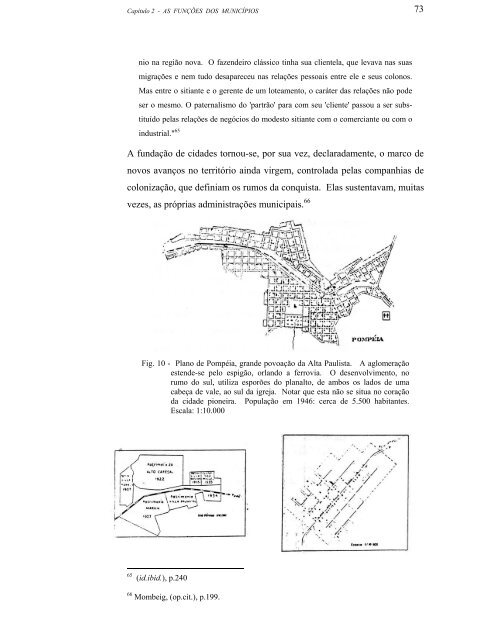 Brasil: urbanização e fronteiras - USP