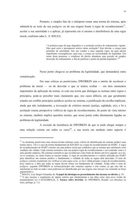 o Debate entre Hart e Dworkin - José Renato Gaziero Cella