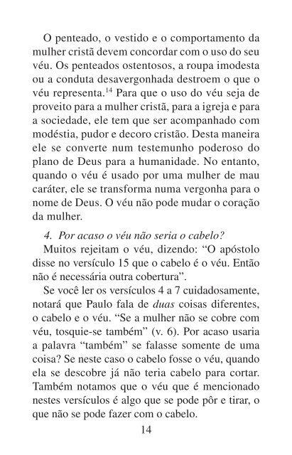 O véu da mulher cristã - El Cristianismo Primitivo