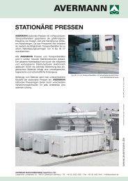 STATIONÄRE PRESSEN