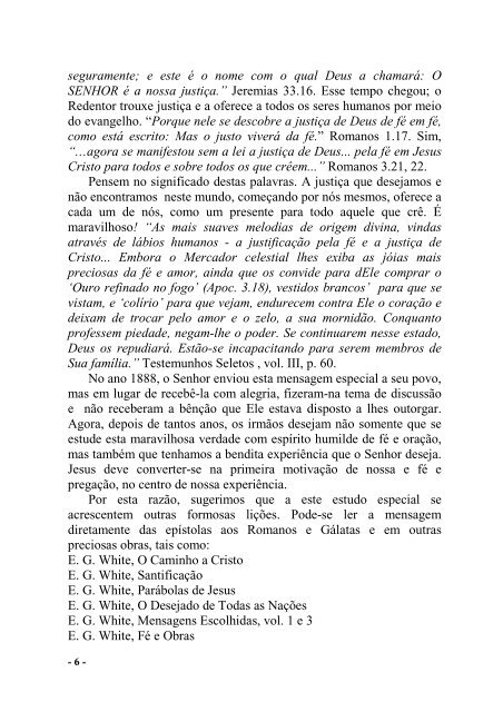 lIÇÕES ESCOLA SABATINA 2 semestre 2009 ... - sda1844.org