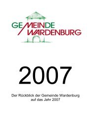 Jahresrückblick 2007 - Gemeinde Wardenburg