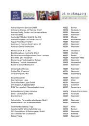 Liste Internet, 10.4.2013 - Warendorf