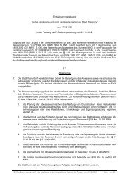Entwässerungssatzung für das kanalisierte und nicht ... - Warendorf