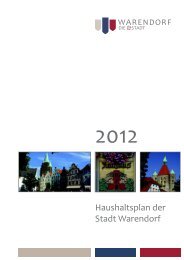 Haushaltsplan 2012 - Warendorf