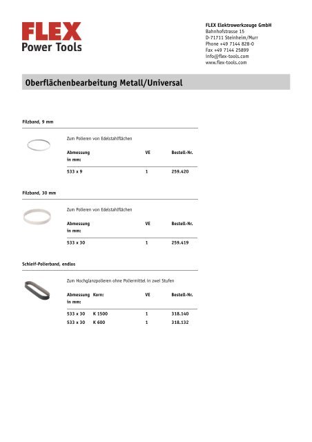 LBS 1105 VE PROFI-Set - Günther Wassermeier GmbH