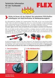 Technische Informationen Giraffen-Schleifpapier - Günther ...