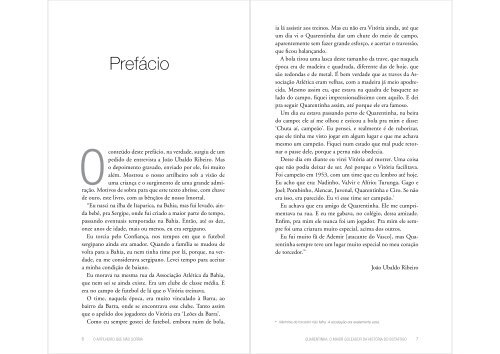 Prefácio - Livros de Futebol