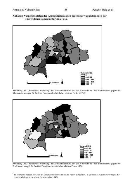 Armut und Umwelt in Burkina Faso und NO-Brasilien - WBGU