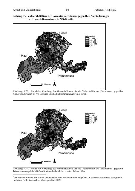 Armut und Umwelt in Burkina Faso und NO-Brasilien - WBGU