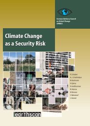 World in Transition: Climate Change as a Security Risk - WBGU