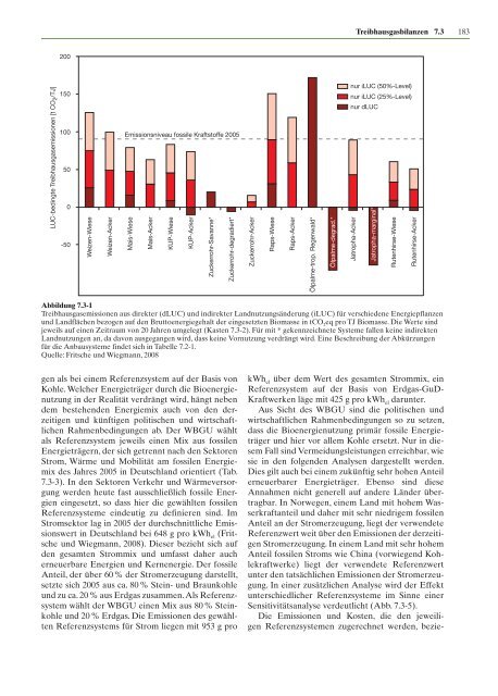 Zukunftsfähige Bioenergie und nachhaltige Landnutzung