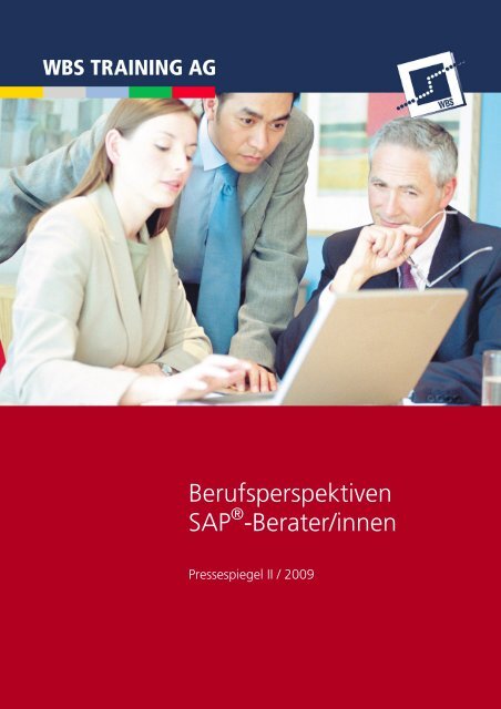 Berufsperspektiven Sap Berater Innen Wbs Training Ag