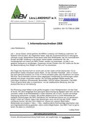 1. Informationsschreiben 2008 - WBV Landshut wV