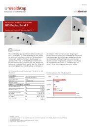 HFS Deutschland 7 - WealthCap