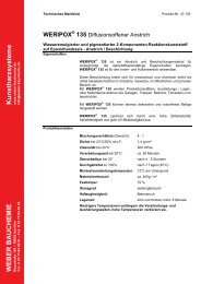 WERIPOX® STANDARD - Weber Bauchemie