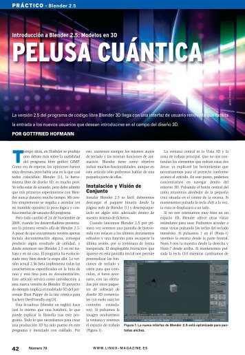 Pelusa Cuántica: [PDF, 1575 kB] - Linux Magazine