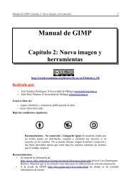 Manual de GIMP - Universidad de Málaga