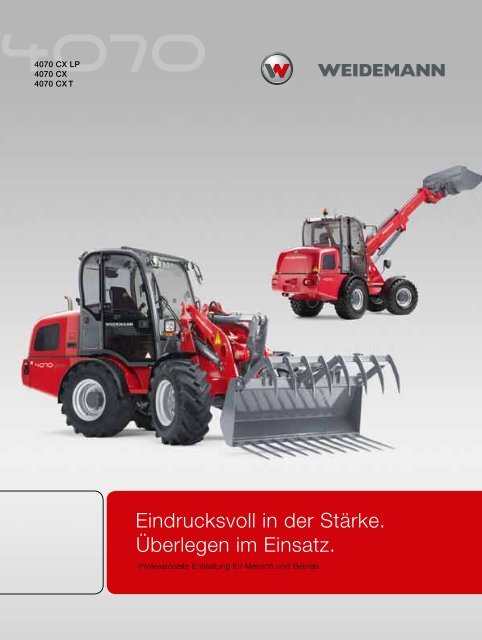 40er Reihe - Weidemann GmbH