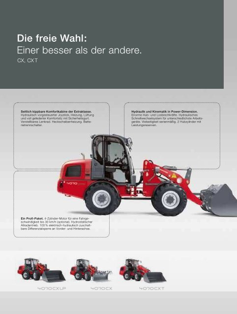 40er Reihe - Weidemann GmbH