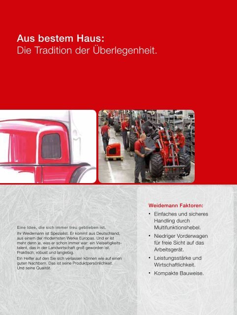 40er Reihe - Weidemann GmbH