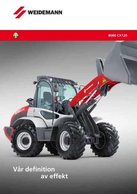 Hjullastare 8080 CX120 - Weidemann GmbH