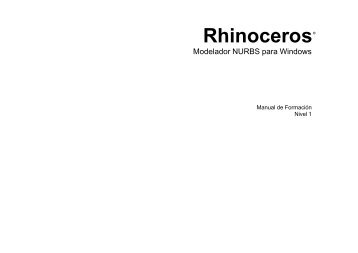 Descargar Rhinoceros nivel 1 - Mundo Manuales
