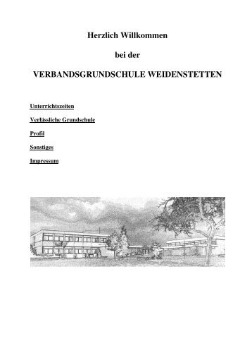 Verbandsgrundschule Weidenstetten