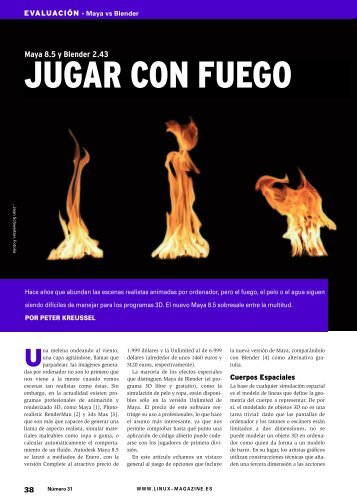 Jugar Con Fuego: [PDF, 990 kB] - Linux Magazine