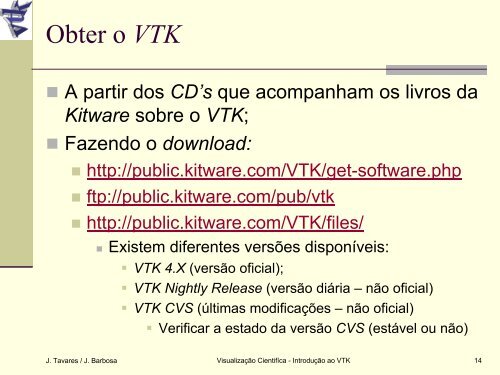 Introdução ao VTK