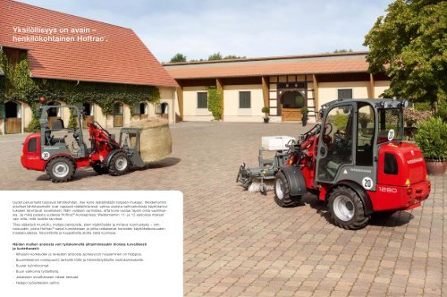 Hoftrac® 11 / 12 sarja - Weidemann GmbH