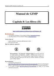 Manual de GIMP - Universidad de Málaga