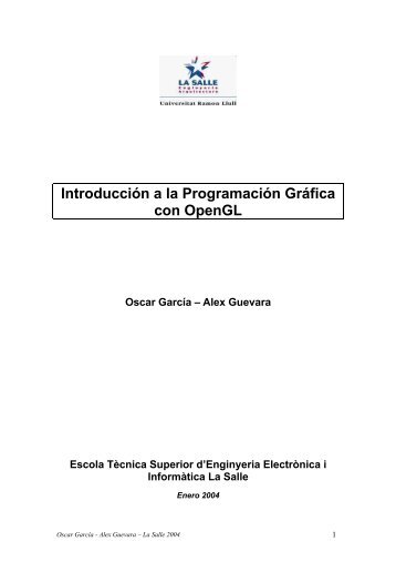 Introducción a la Programación Gráfica con OpenGL - La Salle