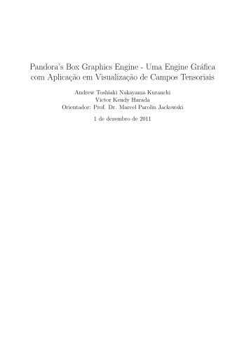 Pandora's Box Graphics Engine - Uma Engine Gráfica com Aplicaç ...