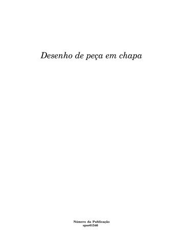 Desenho de peça em chapa no Solid Edge - Siemens