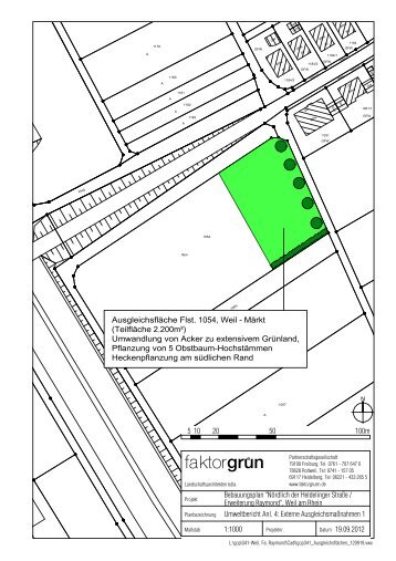 Ausgleichsfläche - Stadt Weil am Rhein