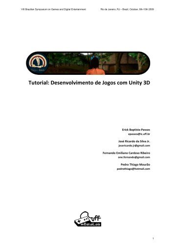 Tutorial: Desenvolvimento de Jogos com Unity 3D - PUC-Rio