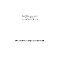 Desenvolvendo jogos com Java ME.pdf - PET Computação - UFSC ...