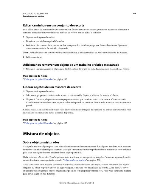 Utilização do Illustrator CS5 (PDF) - Adobe