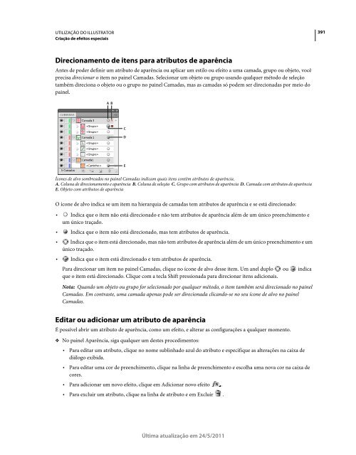 Utilização do Illustrator CS5 (PDF) - Adobe