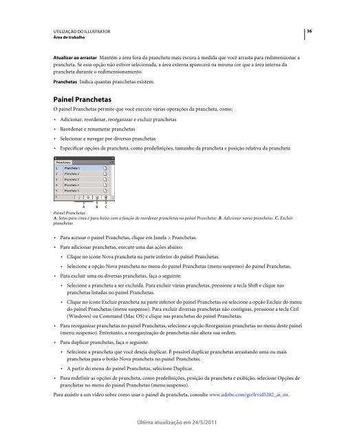Utilização do Illustrator CS5 (PDF) - Adobe