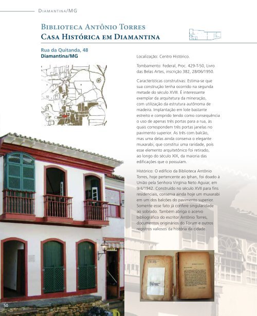 Casas do Patrimônio - Monumenta